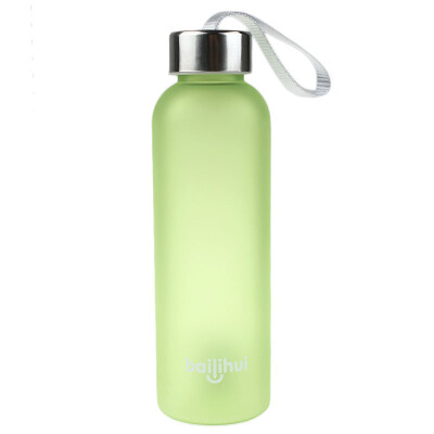 

Siaonvr New Leak Tight Fruit Juice Sport Portable Travel Bottle Water Cup 600ML BU