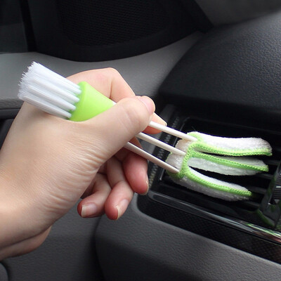 

New Car Wash Microfiber Car Cleaning Brush For Air-condition Cleaner Keyboard Clean Tools Blinds Duster Car Care Detailing