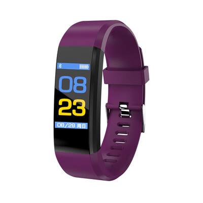 

Smart Bracelet Heart Rate Monitor Blood Pressure Monitor Colorful Screen Vibrating Alarm Clock pk fitbits miband 3