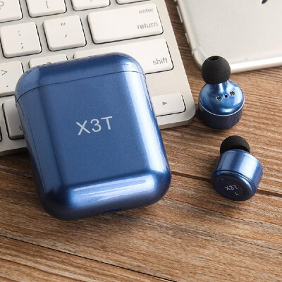 

X3T TWS True Wireless Bluetooth 42 Earphone In-ear Stereo Sport Headset Music Headphone Hands-free Support Multi-point Connection