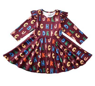 

Toddler Baby Girl Kid Party Dress Floral Casual Skater Cotton Dress Wedding Xmas