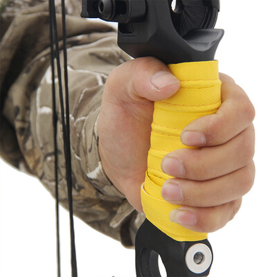 

Non-Slip Outdoor Archery Absorb Sweat Band Fiber Bow Riser Handle Tape Wrapping