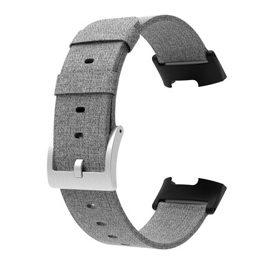 

〖Follure〗Replacement Woven Canvas Fabric Watch Band Wrist Strap For Fitbit Charge 3