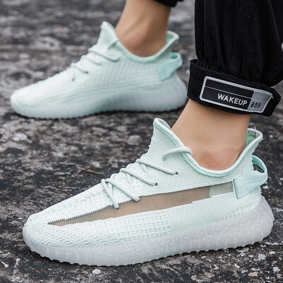 

Mens shoes summer breathable 2019 new sports casual shoes transparent jelly bottom white shoes canvas shoes mens shoes