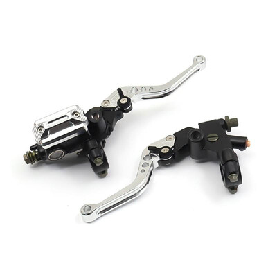 

Universal Motorcycle Brake Clutch Pump Lever Hydraulic Master Cylinder Accessories 78" 127mm for Honda Yamaha