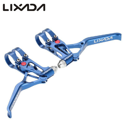 

Lixada Bicycle CNC Aluminum Brake Lever MTB Mountain Bike 3 Fingers Mechanical Brake Levers 1 Pair