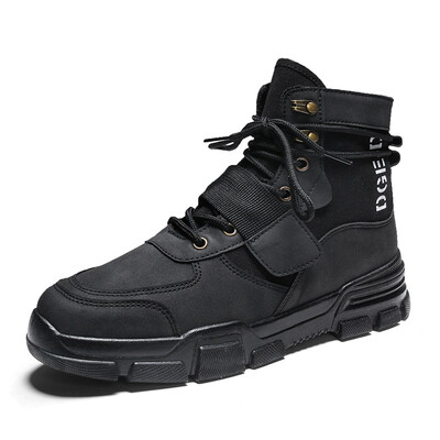 

Mens shoes high shoes Martin boots tooling boots mens shoes tide shoes retro wolf