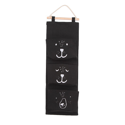 

Wall Hanging Storage Bags Organizer Linen Closet Children Room Organizer Pouch for Toys Books Cosmetic Sundries