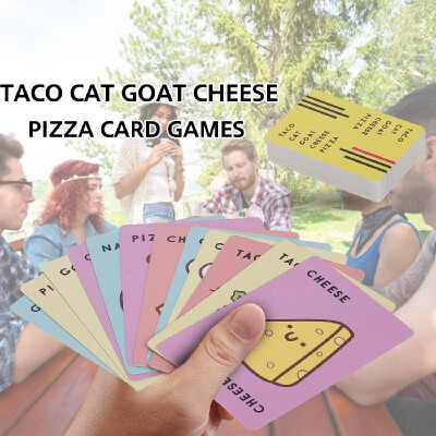 

Taco Cat Goat Cheese Pizza Card Games 10 Minutes Fast Table Card Games 3-8 Players Popular Party Card Games