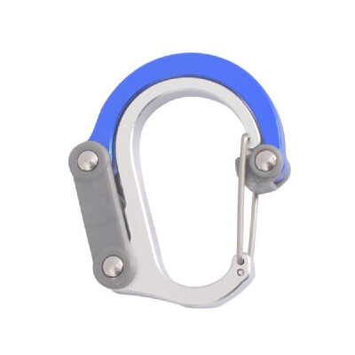 

Portable Folding Hook Clip D-shape Carabiner Rotating Handbag Clip Purse Hook Bag Hanger