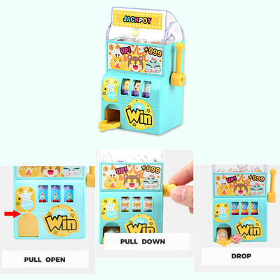 

〖Follure〗Mini Doll Jackpot Lucky Slot Machine Kids Party Educational Toys for Baby