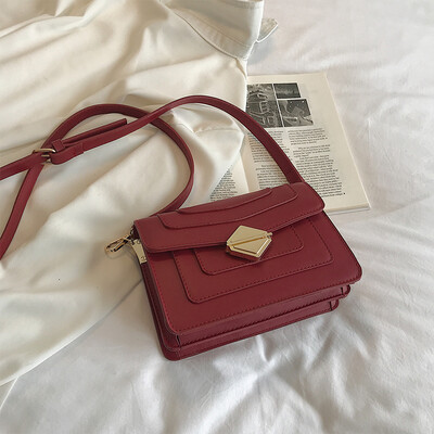 

Korean version 100 lap bag ins small fresh small square bag new 2019 fashion womens bag single shoulder oblique satchel bag