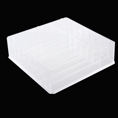 

Plastic PS Makeup Organizer CC Cream Storage Box Clarity Cosmetic Makeup Holder Vanity Cabinet Powder Display Shelf