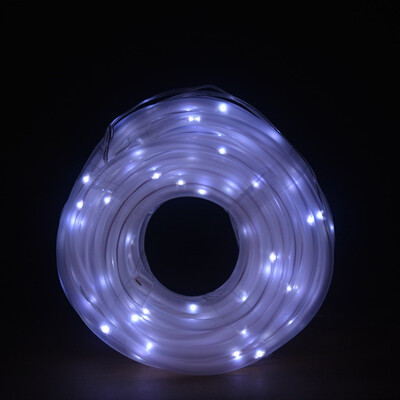 

Outdoor LED String Lights 393 Feet 100 LEDs Solar Powered Copper Wire Rope Lights Party Wedding Decor