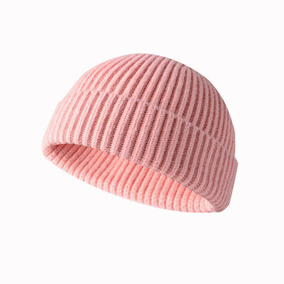 

Men Women Winter Knitted Hat Beanie Skullcap Sailor Cap Cuff Brimless Retro Warm