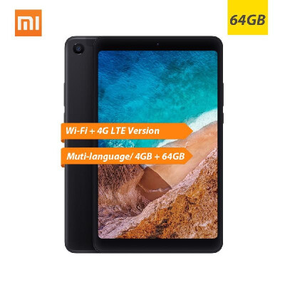 

Xiaomi Mi Pad 4 Tablet PC 4G LTE Version 8-inch FHD 4GB64GB Face Recognition Snapdragon 660 Octa Core 5MP13MP Cameras 6000mAh Du