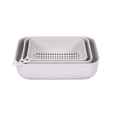 

Toponeto Creative Household Sink Kitchen Storage Plastic Hollow Drain Basket
