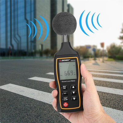 

Sound Level Meter 1Pc Digital Sound Level Decibel Meter Noise Tester 30130dB Measure Mini Sound Pressure Level Meter