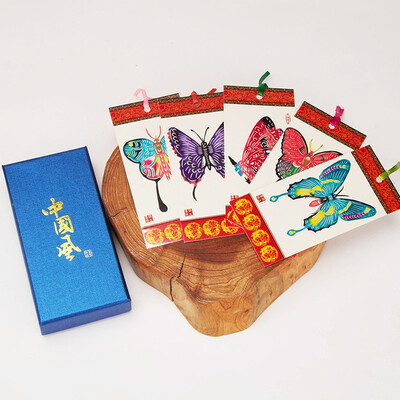 

Handmade paper-cut bookmarks Chinese characteristics small gifts Chinese style souvenirs