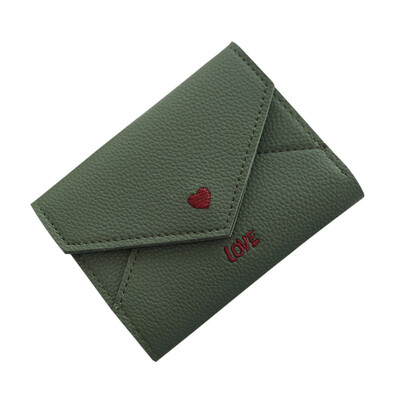 

Maison Fabre Women Simple Love Short Wallet Coin Purse Card Holders Handbag bags for women 2019
