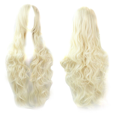 

〖Follure〗Cosplay Costume Wigs Women Long Curl Wavy Red Halloween Party Anime Hair