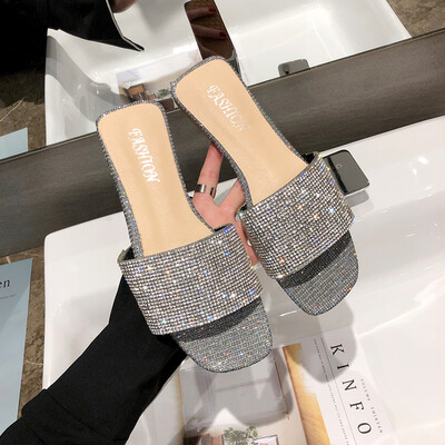 

Flat-bottomed slippers womens summer summer summer summer summer summer summer fashionable flat-bottomed chic fairy wind