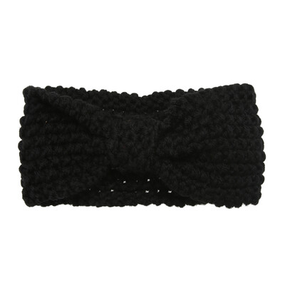 

Kids Baby Infants Warm Wool Knit Headband Turban Stretch Knot Hairband