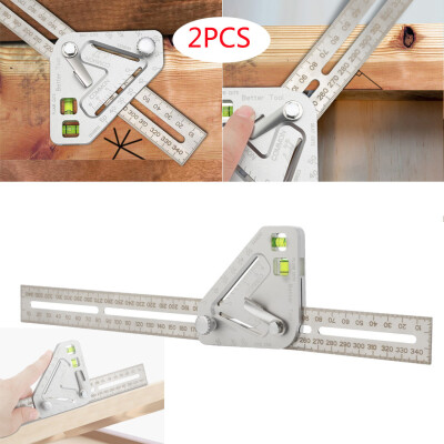 

〖Follure〗Roof Revolutionizing Carpentry Utensil Multi-function Measuring Tool Angle Ruler