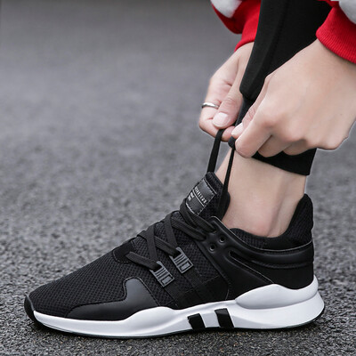 

Mesh shoes mens sports&leisure running breathable shoes Korean version of the trend of deodorant mens shoes canvas tide shoes