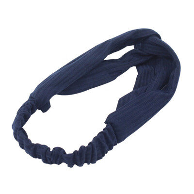 

Vintage Cross Knot Elastic Hairbands Women Spring Suede Soft Solid Headbands Bandanas Girls Hair Bands Hair Accessories