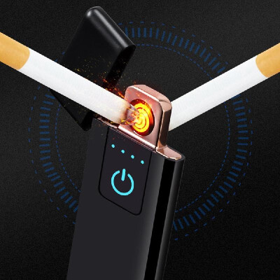 

Outdoor USB Lighter Sensor Touched Senstive Switch Lighter Cigarettes For Smoking Ciga Electronic Lighter Free Laser