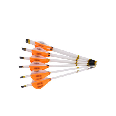

6PcsPack Arrow Shaft Stickers Shaft Sticker Accessories Wraps DIY OrangeGreen