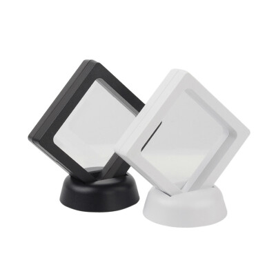 

Acrylic Frame Stands with Transprent Membrane For Earring Pendant Bracelet Jewelry Display Rhombus Mixed Color 97x96x57c