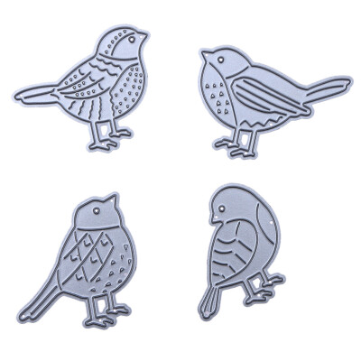 

Bird DIY Metal Embroidery Puzzle Stencil Scrapbook Craft Cutting Die