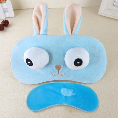 

Buy one get one free Childrens eye mask girl sleep shading sleeping couple male stereo cartoon cute ice bag ice