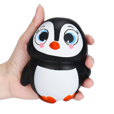 

Siaonvr Cute penguin Scented Slow Rising Collection Squeeze Stress Reliever Toy