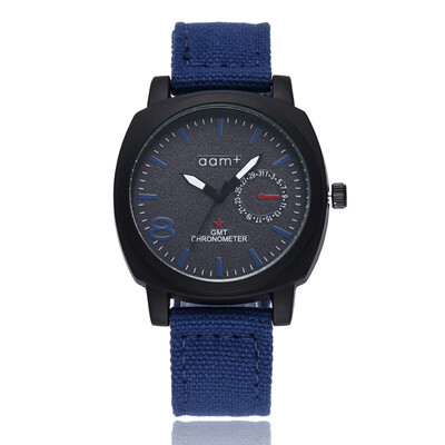 

New mens ribbon watch sports military quartz watch