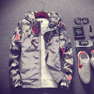 

2018 New Mens Lightweight Hooded Jacket Coat Top Lined Zip Hoody Stylish New Fashion New