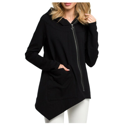 

Toponeto Fashion Women Solid Long Sleeve Pullover Tops Blouse Sweatshirt Coat Outercoat