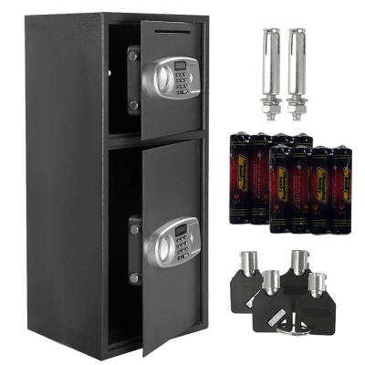 

Large Security Safe Box Double Door Depository Safe Electronic Digital Lock Safe Cabinet