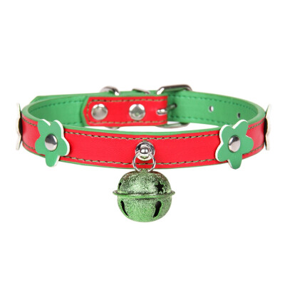 

Christmas Pet Supplies Collar with Bell Pet Gift Adjustable Soft&Comfy Cotton Collars for Dogs&Cats