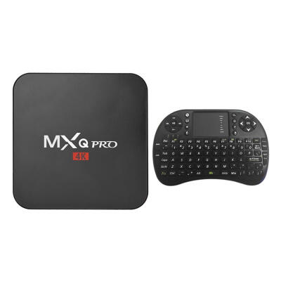 

MXQ Pro Android 71 Quad Core 18G DDR3 3D Smart Set-top Box Keyboard US