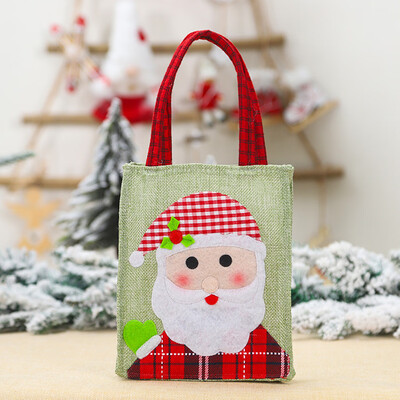 

〖Follure〗Christmas Candy Bag Santa Claus Snowmen Gift Bag Children Storage Bag