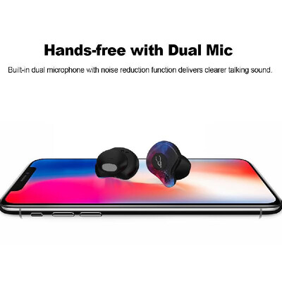

Sabbat X12 Pro TWS Wireless Bluetooth V50 Headphones Half In-ear Headsets Waterproof Sport Earphones Auto-pairing w 750mAh Charg