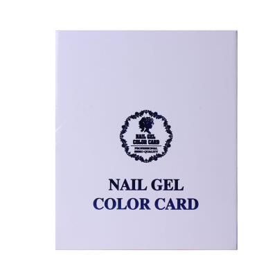 

New 120 Colors Queen Display Book Chart Nail Gel Polish for Nail Art Salon