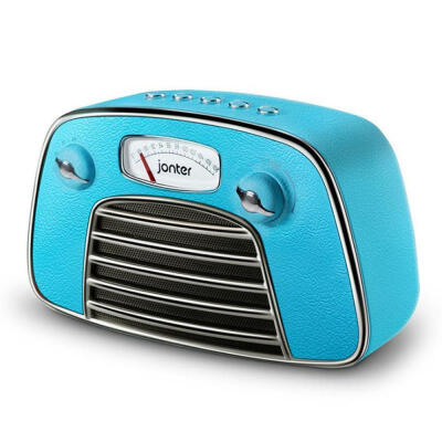 

Portable Retro Wireless Bluetooth Speaker Mini Stereo Subwoofer Support FM Radio For Outdoor