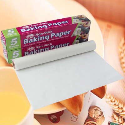 

Toponeto 5M Baking Paper Parchment Paper Rectangle Baking Sheets for Bakery BBQ Party