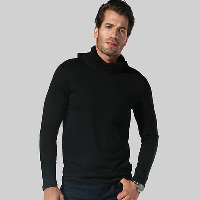 

Toponeto Fashion Mens Wind Covered Ash Cycling Jerseys Hooded Long Sleeve Blouse