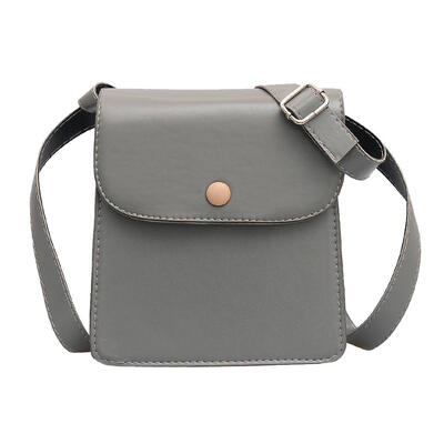 

Shoulder Crossbody Handbags Solid Color Women Leather Small Messenger Bags