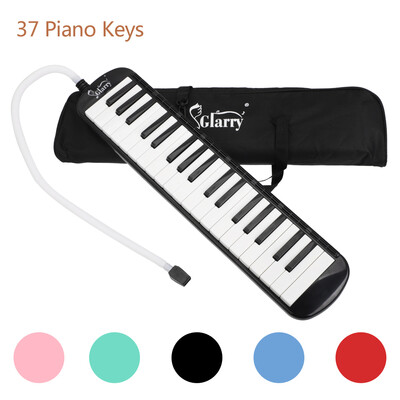 

Glarry 37-Key Melodica Instrument with Carrying Bag Mouthpiece&More Piano for Beginner Music Lovers 5-Color